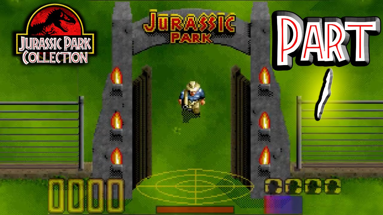 Jurassic Park - Super Nintendo. Jogo do Parque dos dinossauros até o fim  com legendas em português. 